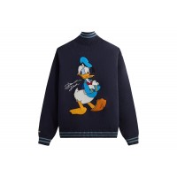 Kith Disney Donald Duck Full Zip Wyona Sweater Nocturnal