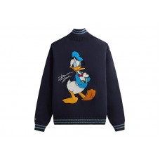 Kith Disney Donald Duck Full Zip Wyona Sweater Nocturnal
