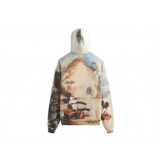 Kith Disney Donald Duck Hawaiian Vintage Nelson Hoodie White