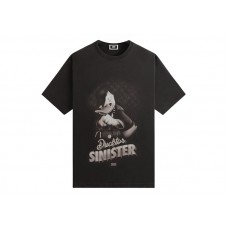 Kith Disney Donald Duck Sinister Vintage Tee Black