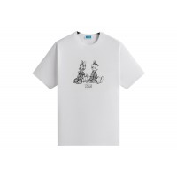 Kith Disney Donald Duck Sketch Vintage Tee White