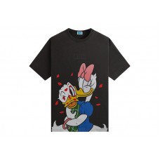 Kith Disney Donald Duck Smooch Vintage Tee Black