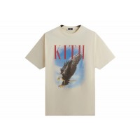 Kith Eagle Vintage Tee Sandrift