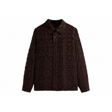 Kith Fils Coupe Check Boxy Collared Overshirt Kindling