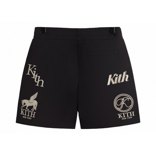 Оригинальный шмот Kith Fleece Curtis Short Black