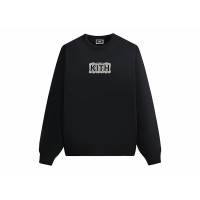 Kith Floral Lace Nelson Crewneck Black