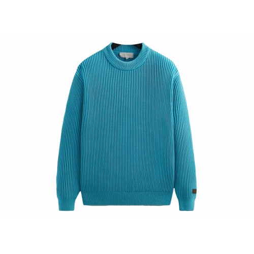 Оригинальный шмот Kith Garment Dyed Meyer Knit Crewneck Fresco