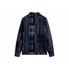 Kith Geometric Knit Cohen Shirt Nocturnal