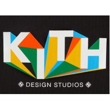 Kith Geometric Tee Black