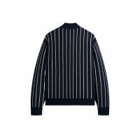 Kith Harmon Quarter Zip Mock Neck Nocturnal
