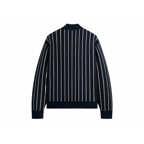 Оригинальный шмот Kith Harmon Quarter Zip Mock Neck Nocturnal