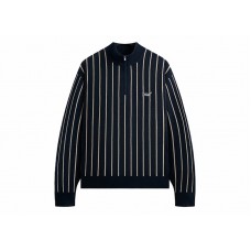 Kith Harmon Quarter Zip Mock Neck Nocturnal