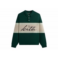 Kith Harmon Rugby Pullover Algae