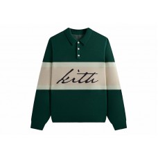 Kith Harmon Rugby Pullover Algae