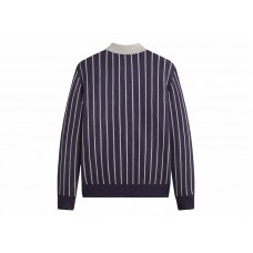 Kith Harmon Rugby Pullover Sweater Nocturnal Heather