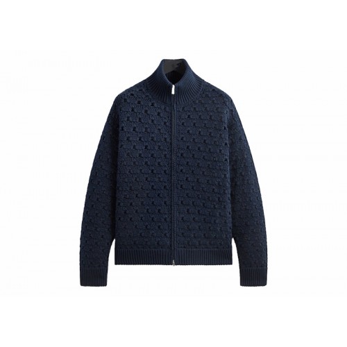 Оригинальный шмот Kith Highland Crochet Wyona Fullzip Abyss