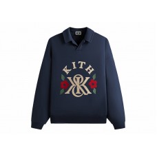 Kith K&K Applique Nelson Collared Rugby Nocturnal