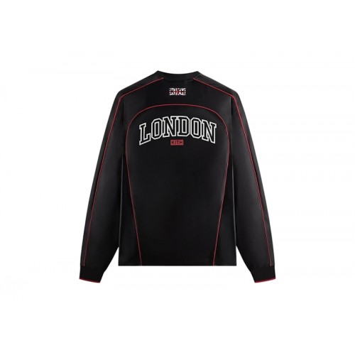 Kith London Long Sleeve Agu Soccer Jersey Black