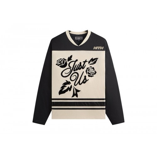Kith Malik Long Sleeve Mesh Jersey Sandrift