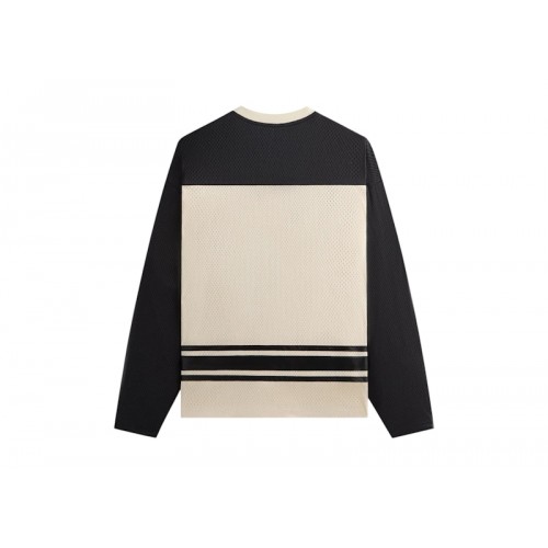 Kith Malik Long Sleeve Mesh Jersey Sandrift