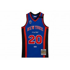 Kith Mitchell & Ness New York Knicks Allan Houston Jersey Knicks Blue/Knicks Orange