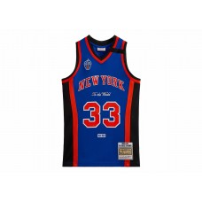 Kith Mitchell & Ness New York Knicks Patrick Ewing Jersey Knicks Blue/Knicks Orange