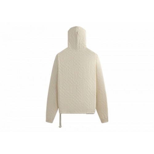 Оригинальный шмот Kith Mixed Stitch Interlock Williams III Hoodie Sandrift