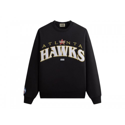 Kith NBA All-Star Atlanta Hawks Nelson Crewneck Black Kith NBA All-Star Atlanta Hawks Nelson Crewneck Black