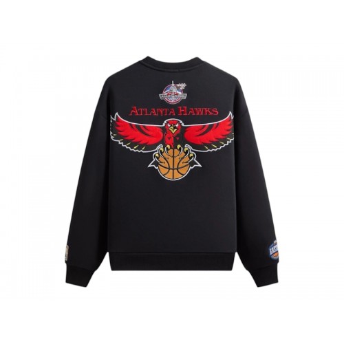 Kith NBA All-Star Atlanta Hawks Nelson Crewneck Black Kith NBA All-Star Atlanta Hawks Nelson Crewneck Black