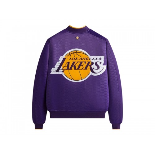 Kith NBA All-Star Los Angeles Lakers Bomber Jacket Noble Kith NBA All-Star Los Angeles Lakers Bomber Jacket Noble