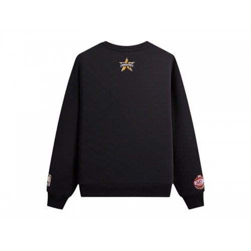 Kith NBA All-Star Los Angeles Lakers Nelson Crewneck Black Kith NBA All-Star Los Angeles Lakers Nelson Crewneck Black