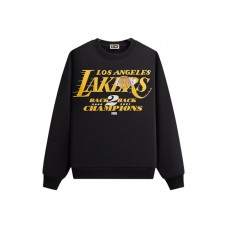 Kith NBA All-Star Los Angeles Lakers Nelson Crewneck Black