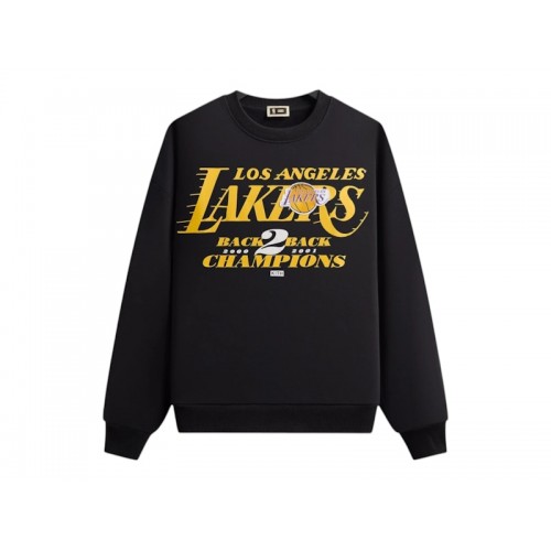 Kith NBA All-Star Los Angeles Lakers Nelson Crewneck Black