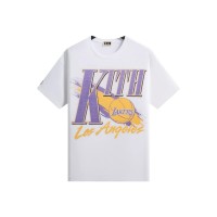 Kith NBA All-Star Los Angeles Lakers Retro Ball Boxy Tee White