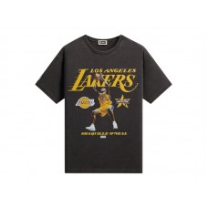 Kith NBA All-Star Los Angeles Lakers Shaquille ONeal Vintage Tee Black