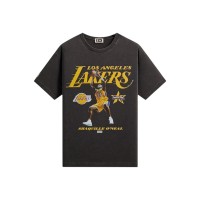 Kith NBA All-Star Los Angeles Lakers Shaquille ONeal Vintage Tee Black