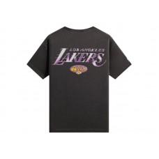 Kith NBA All-Star Los Angeles Lakers Shattered Backboard Vintage Tee Black
