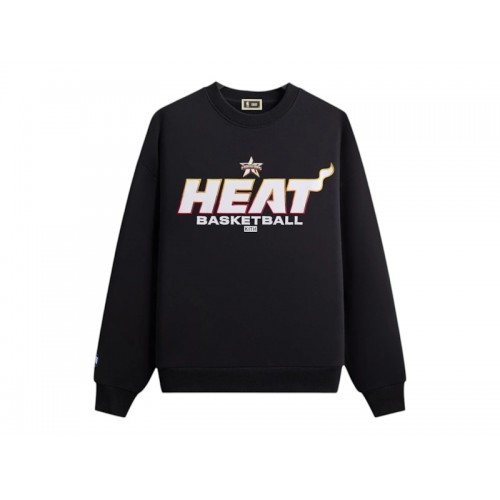Kith NBA All-Star Miami Heat Nelson Crewneck Black Kith NBA All-Star Miami Heat Nelson Crewneck Black