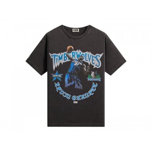 Kith NBA All-Star Minnesota Timberwolves Kevin Garnett Vintage Tee Black Kith NBA All-Star Minnesota Timberwolves Kevin Garnett Vintage Tee Black