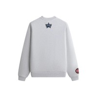 Kith NBA All-Star Minnesota Timberwolves Nelson Crewneck Light Heather Grey