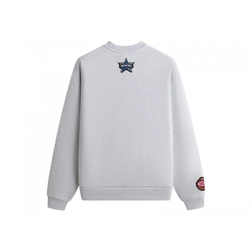 Kith NBA All-Star Minnesota Timberwolves Nelson Crewneck Light Heather Grey Kith NBA All-Star Minnesota Timberwolves Nelson Crewneck Light Heather Grey