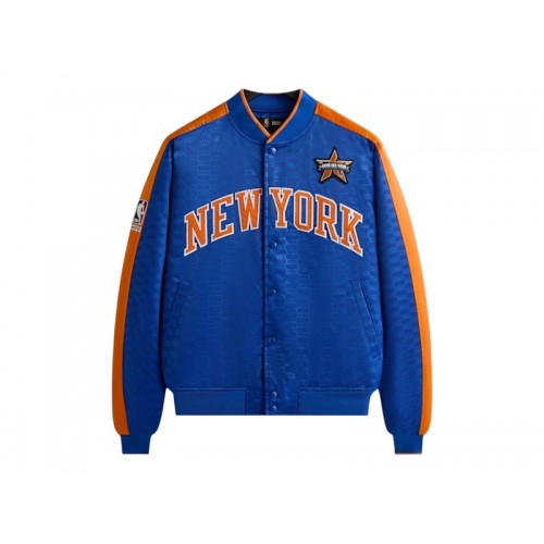 Kith NBA All-Star New York Knicks Bomber Jacket Current Kith NBA All-Star New York Knicks Bomber Jacket Current