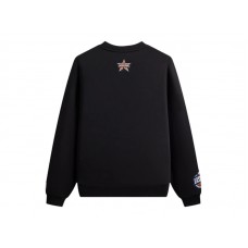 Kith NBA All-Star New York Knicks Nelson Crewneck Black