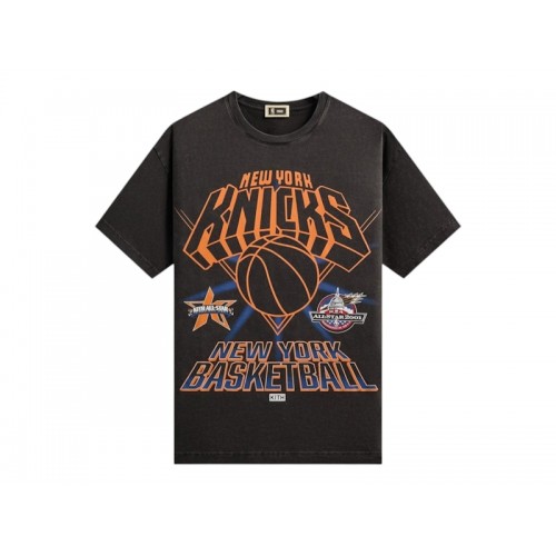 Kith NBA All-Star New York Knicks Vintage Tee Black Kith NBA All-Star New York Knicks Vintage Tee Black