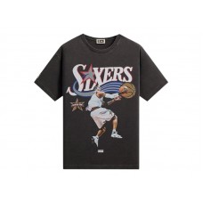 Kith NBA All-Star Philadelphia 76ers Allen Iverson Vintage Tee Black
