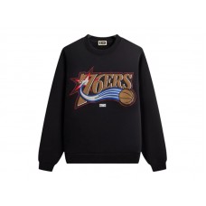 Kith NBA All-Star Philadelphia 76ers Nelson Crewneck Black