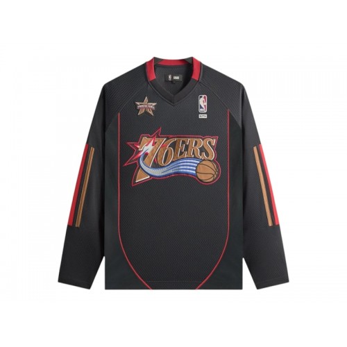 Kith NBA All-Star Philadelphia 76ers Samuel Jersey Black Kith NBA All-Star Philadelphia 76ers Samuel Jersey Black