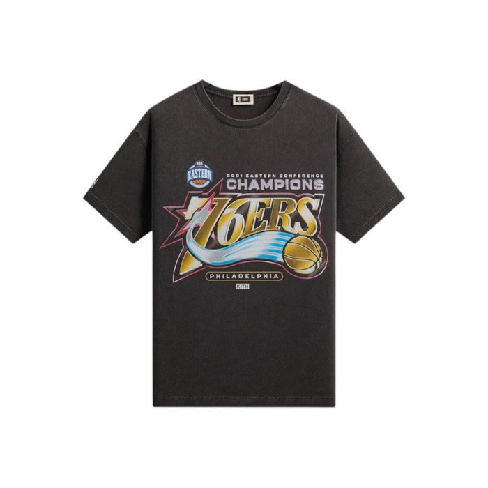 Kith NBA All-Star Philadelphia 76ers Vintage Tee Black