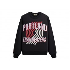 Kith NBA All-Star Portland Trail Blazers Nelson Crewneck Black