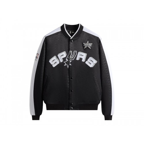 Kith NBA All-Star San Antonio Spurs Bomber Jacket Black